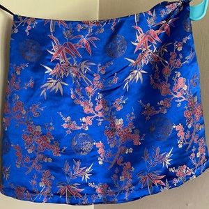 Printed Mini Skirt